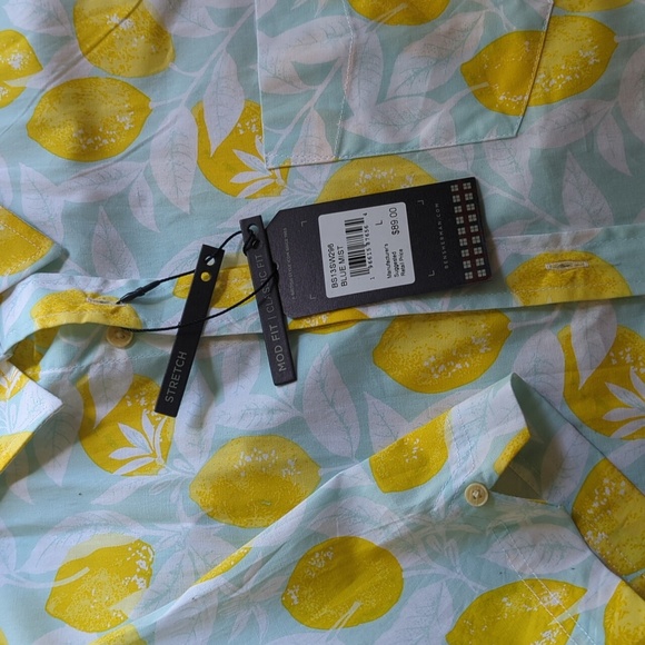 Ben Sherman lemon shirt - Picture 4 of 4